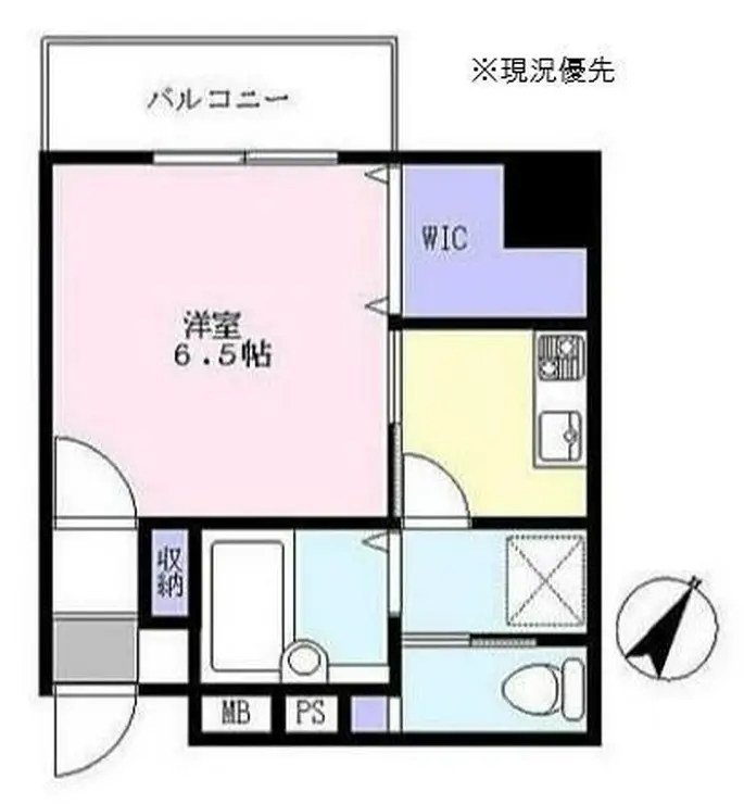 アルカンシェル新横浜 6階階 間取り