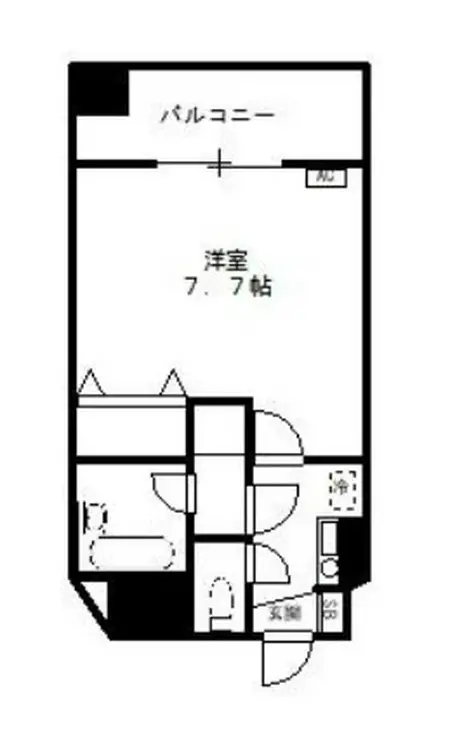 ローバー関内 6階階 間取り