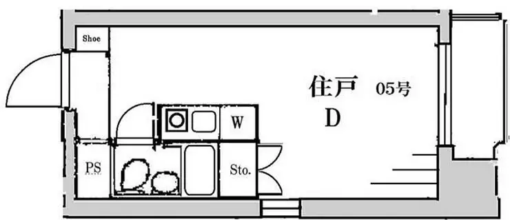 ジョイフル大森 8階階 間取り