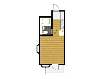 パークアベニュー国分寺(1K/5階)の間取り写真