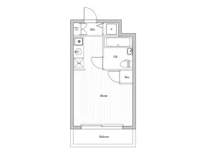 TOP大宮第9(ワンルーム/4階)の間取り写真
