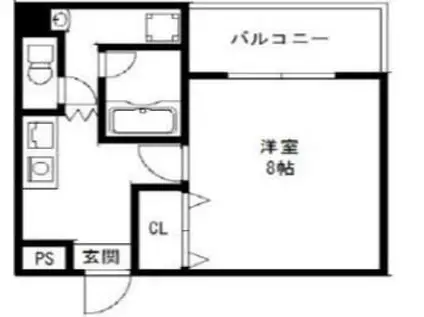 パストラル(1K/2階)の間取り写真