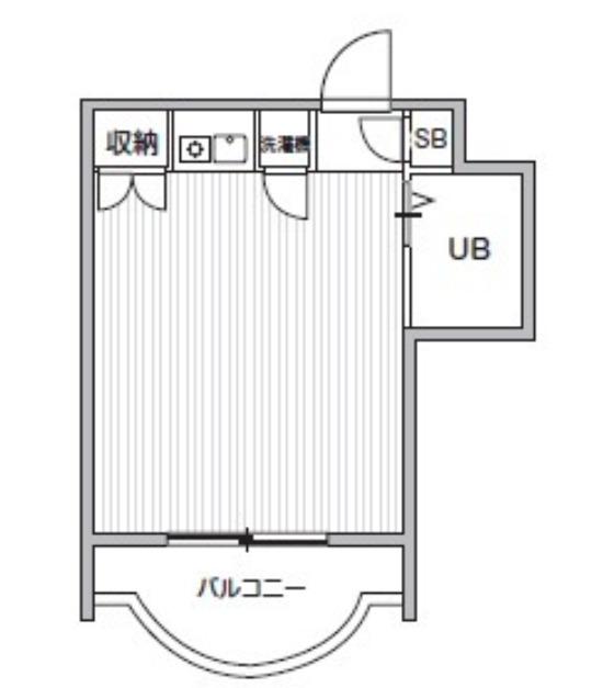 TS GARDEN都立大学II(ワンルーム/3階)の間取り写真