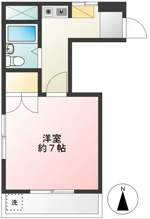 コルテNISHIDAI 3階階 間取り