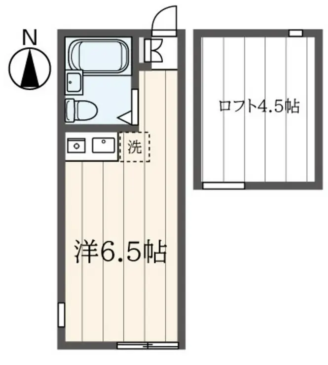 ユナイトステージ和田町壱番館 1階階 間取り