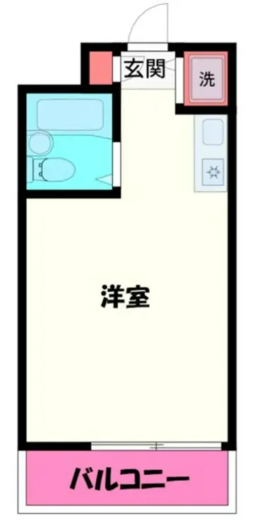 サンマリーナ西八王子 2階階 間取り