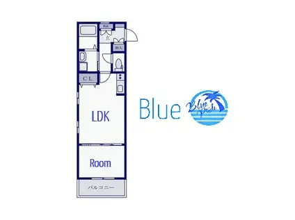 グランレガーロ星川I(1LDK/3階)の間取り写真