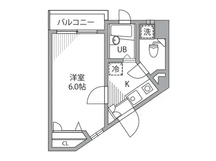 メゾンソレイユ(2LDK/3階)の間取り写真