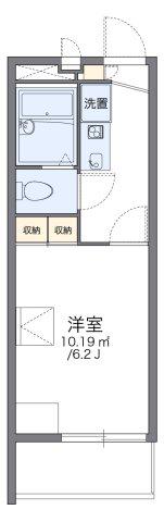 レオパレスニューオンリーI(1K/3階)の間取り写真