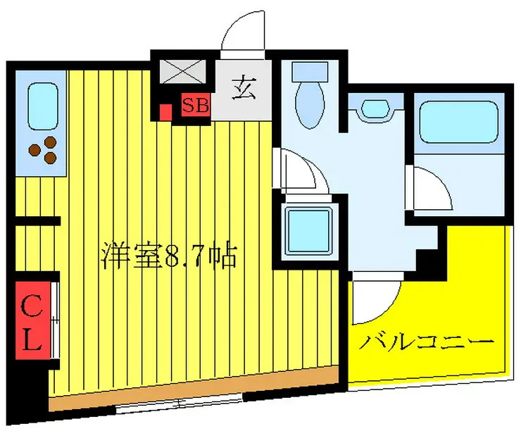 レニール本駒込 10階階 間取り