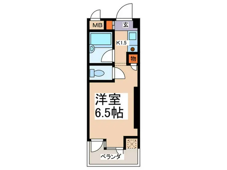 CKすずかけ台 3階階 間取り