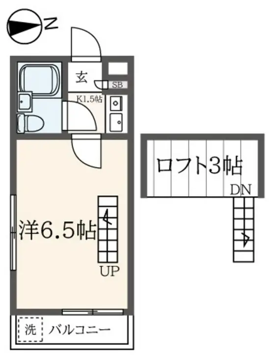 リエス新松戸2丁目 2階階 間取り