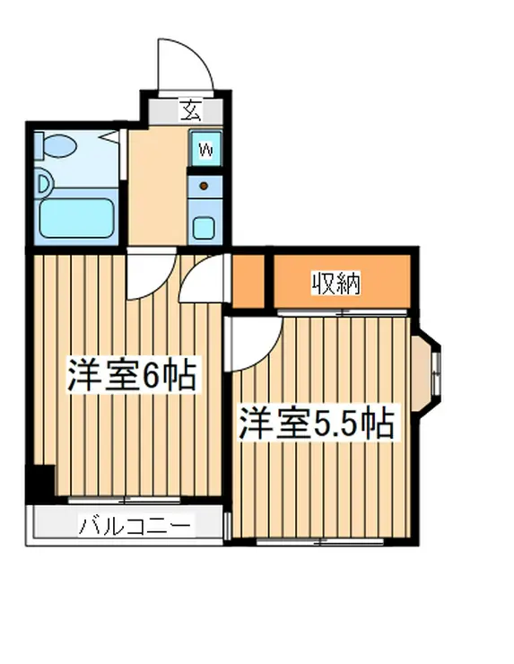 テラコッタ相南 2階階 間取り
