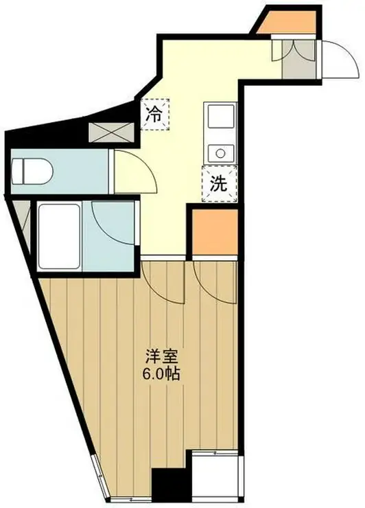 マイコート日野II 4階階 間取り