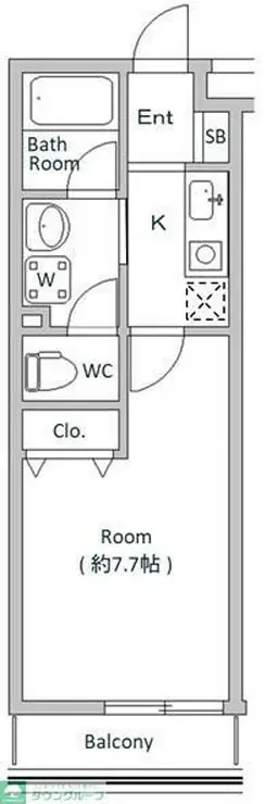 センタービレッジ常盤平 3階階 間取り