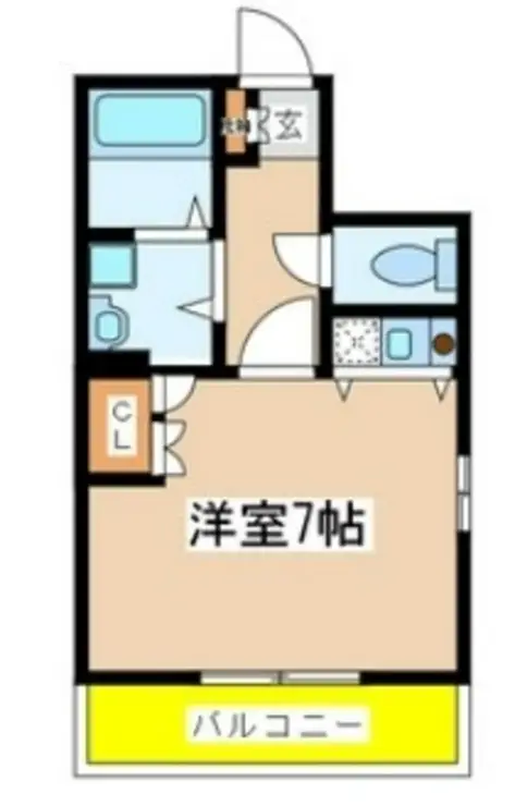 フェルドルフ市川 2階階 間取り