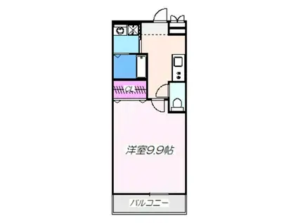 フジパレス今池II番館(1K/2階)の間取り写真