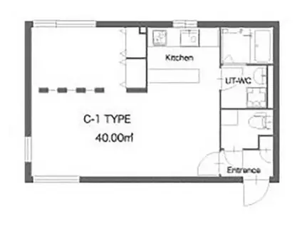 STAART大崎 スタールト大崎(ワンルーム/3階)の間取り写真