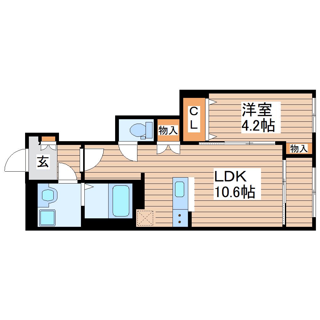 ＪＲ仙山線 愛子駅 徒歩88分 2階建 新築