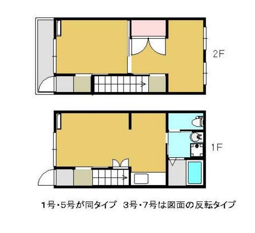 グランレジデンス北方(2LDK/1階)の間取り写真
