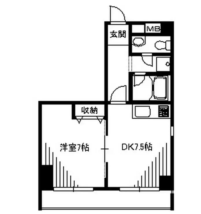 ルネス木嶋 2階階 間取り