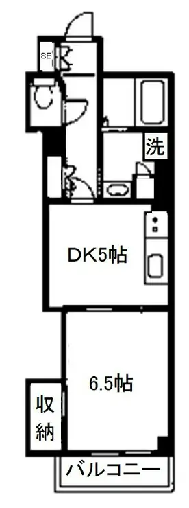 グランヴィル中野 3階階 間取り