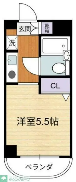 シャルマンはすみ 4階階 間取り