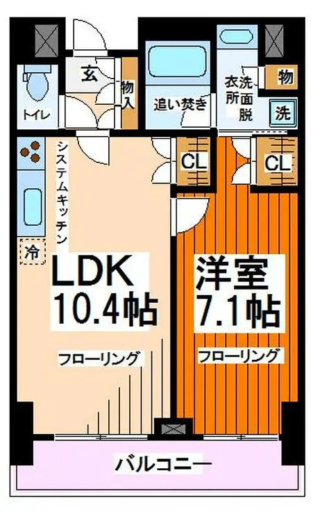 パールレジデンス 5階階 間取り