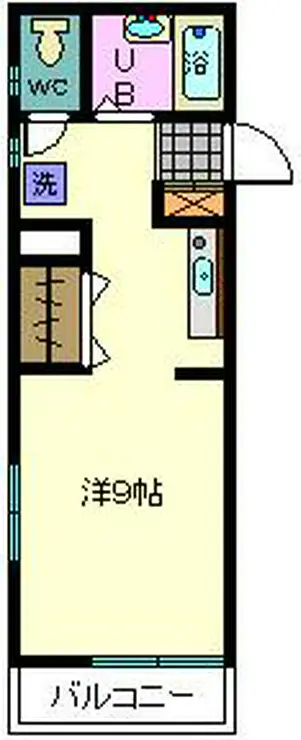 アートストリート新井 1階階 間取り