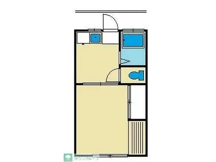 Nハイツ(1K/1階)の間取り写真