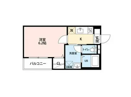 ROBOT HOME 平針ロボットホームヒラ(1K/1階)の間取り写真