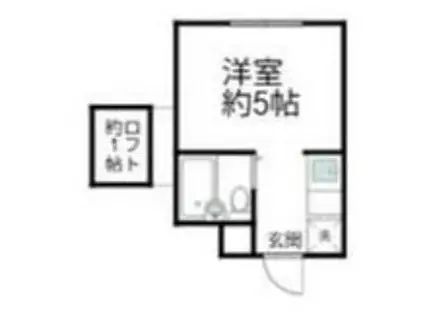 ライフガーデン野方II(ワンルーム/2階)の間取り写真