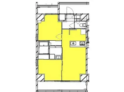 PRIMEAXIS大宮(2LDK/12階)の間取り写真