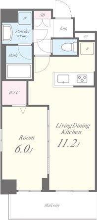 CASA GRANDE YK(1LDK/3階)の間取り写真