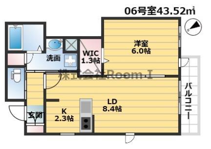 ビオラメゾン・旭化成ヘーベルメゾンHEBEL HAUS(1LDK/2階)の間取り写真