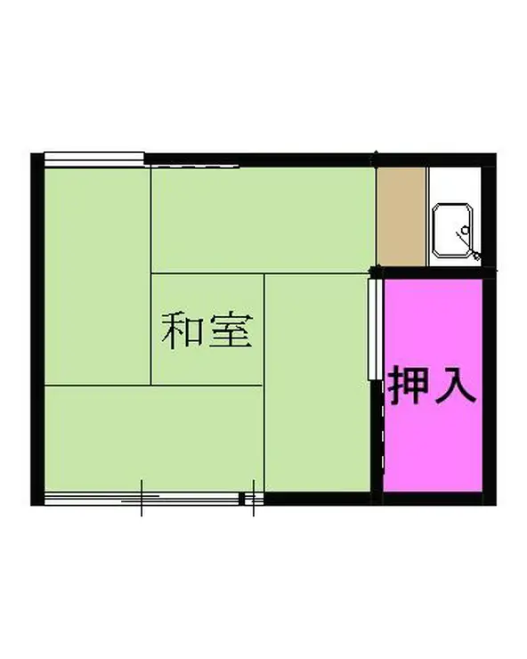 池田荘 2階階 間取り