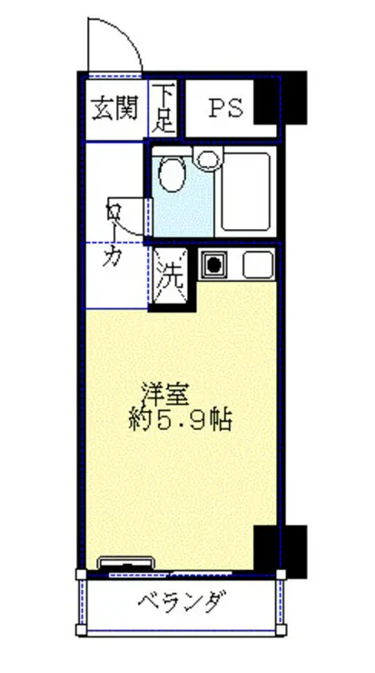 ライオンズプラザ八王子 3階階 間取り