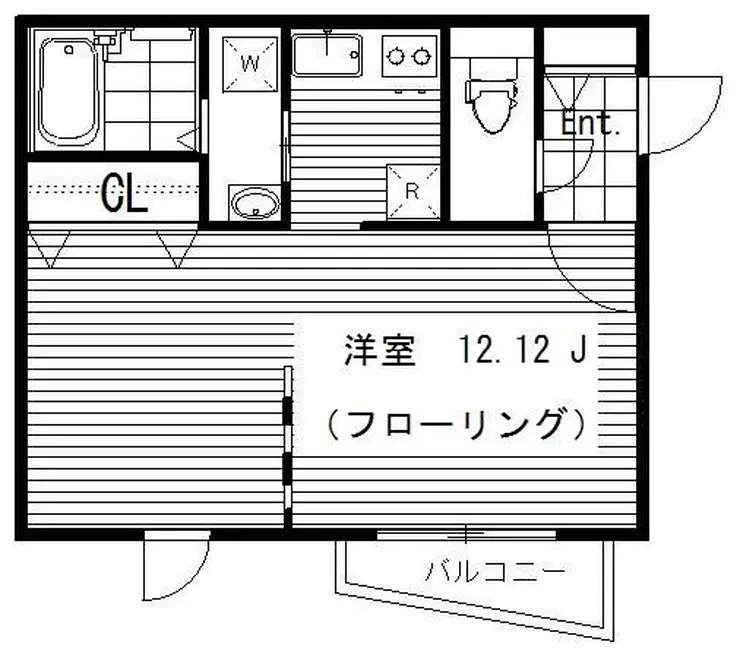 モデュロール赤坂 3階階 間取り