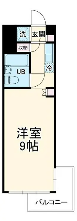 ウィンベルソロ横浜阪東橋1号館 4階階 間取り
