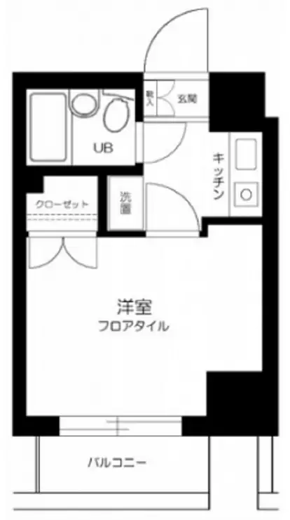 ステージ西蒲田 4階階 間取り