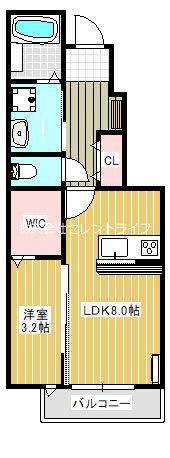 T・YOU(1LDK/1階)の間取り写真