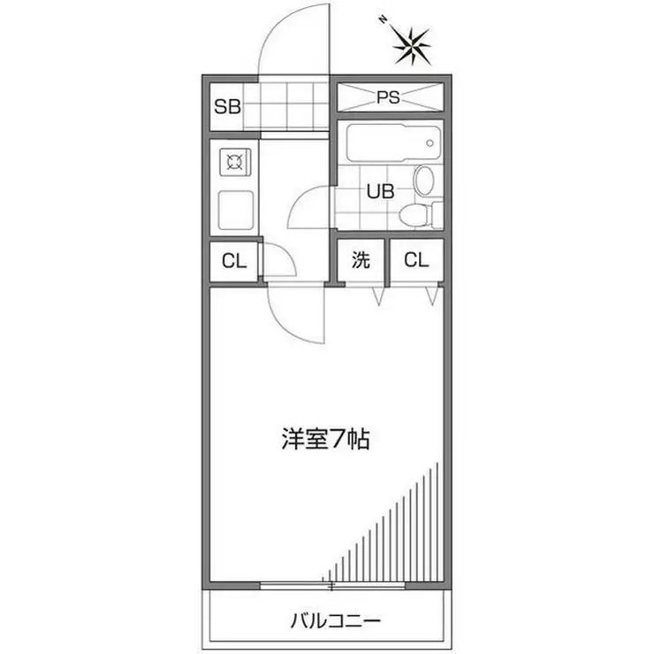 エステージ井荻 2階階 間取り
