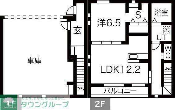 PACIFICA SHONANB棟(1SLDK/1階)の間取り写真