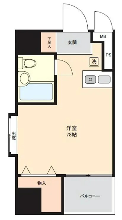 シーズ西横浜 2階階 間取り