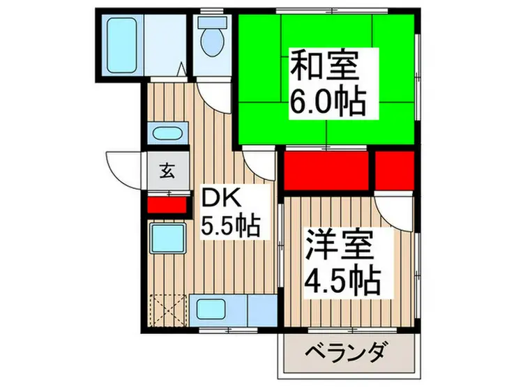 MOハイム 2階階 間取り
