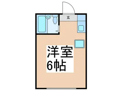 グラン・ココージュ(ワンルーム/1階)の間取り写真