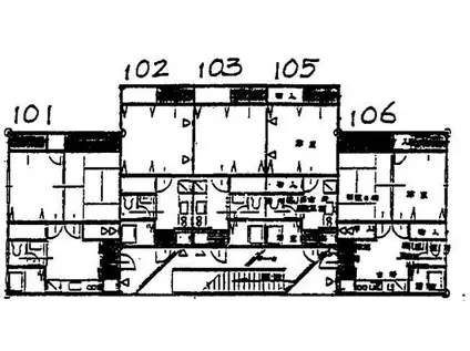 ハイツ・エポック(2DK/1階)の間取り写真