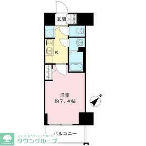 エスリード新栄グランラグジェ(1K/9階)の間取り写真