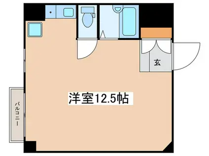 新中野プラザ(ワンルーム/4階)の間取り写真