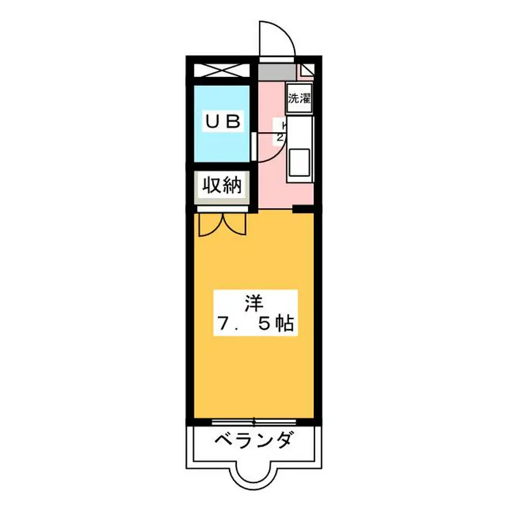 リザーブ三笠 3階階 間取り